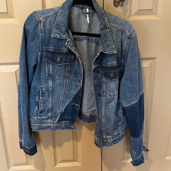 Free people Trendy Jean Jacket